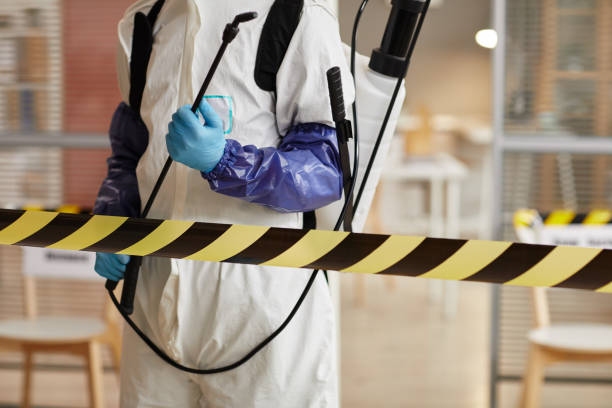 Professional Crime Scene Cleanup technician working in Montvale, NJ